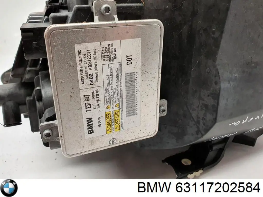 Comprar 63117202584 BMW Faro derecho