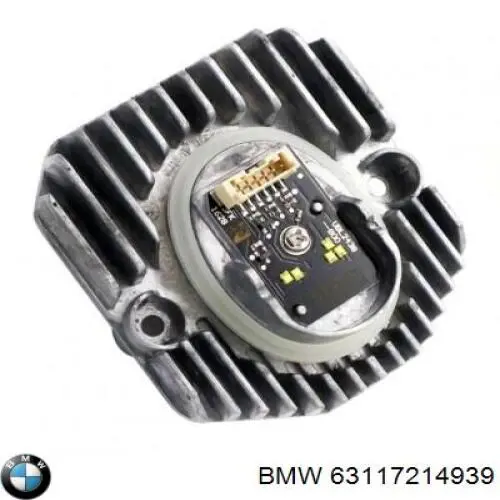 Módulo de control de luces de faros (ECU) 63117214939 BMW