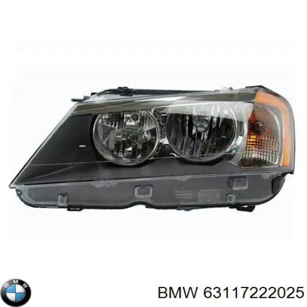 63117222025 BMW faro izquierdo