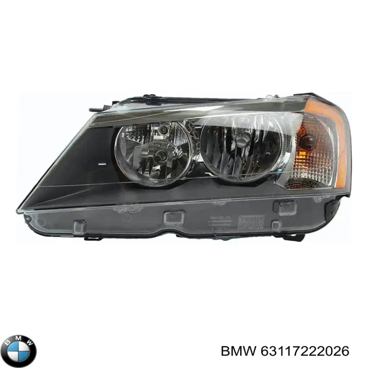 63117222026 BMW faro derecho