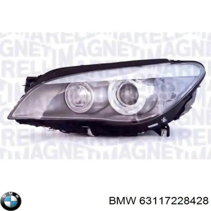 Faro derecho 63117228428 BMW