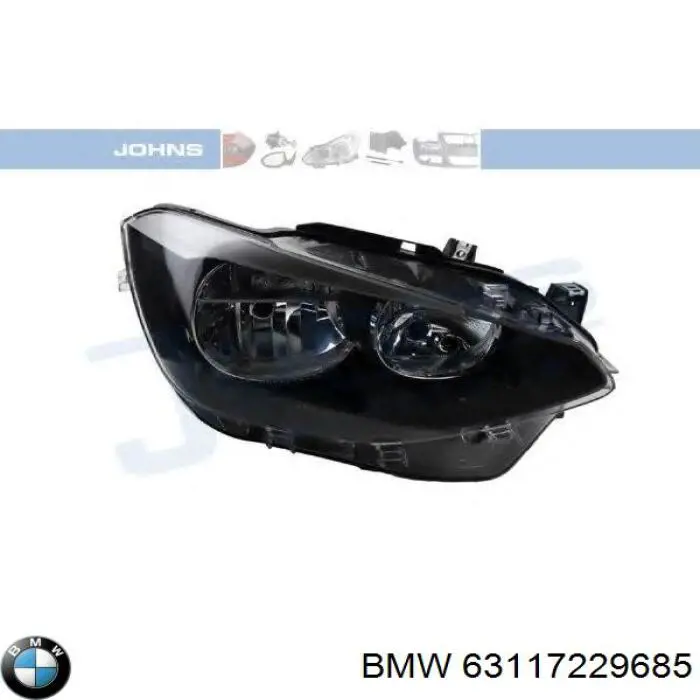 63117229685 BMW faro izquierdo