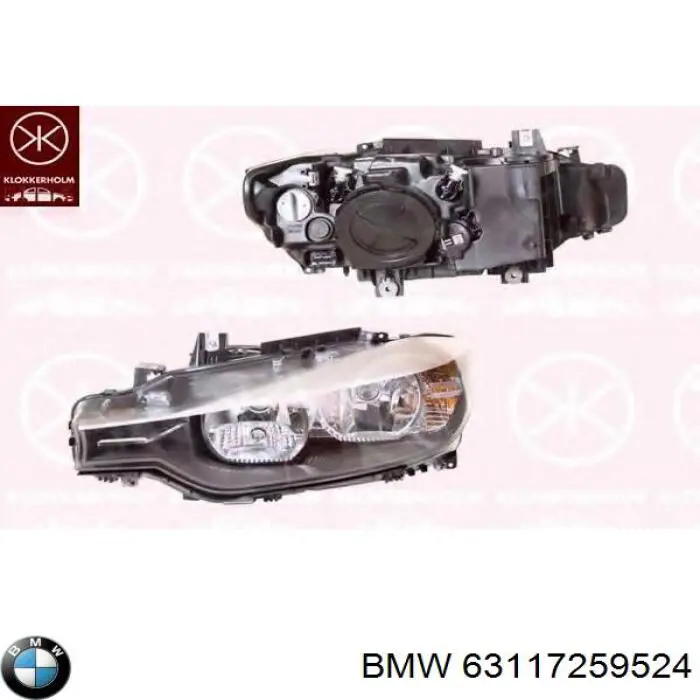 Faro derecho BMW 63117259524 precio, desde 238,11 EUR