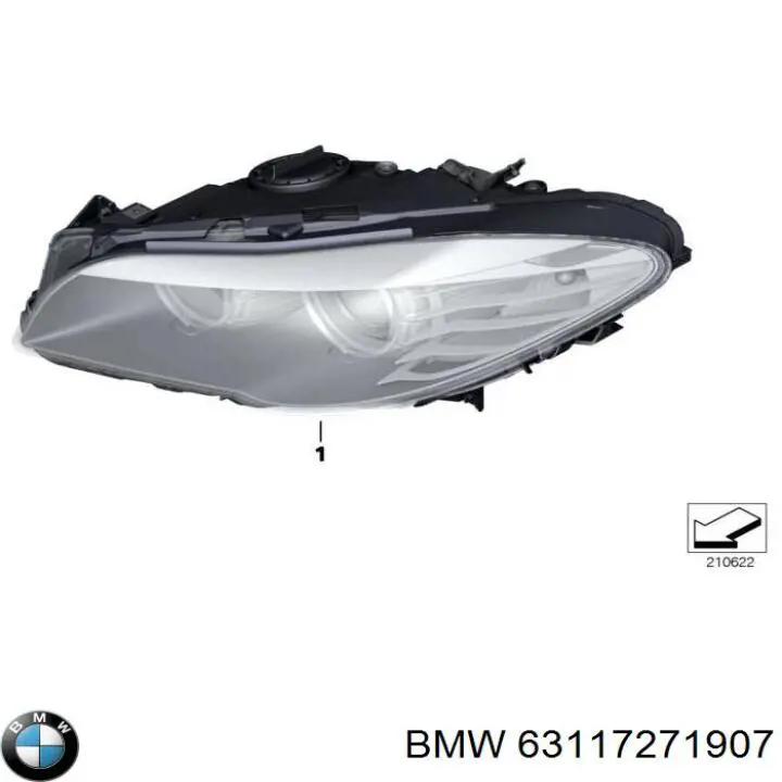 Comprar 63117271907 BMW Faro delantero izquierdo