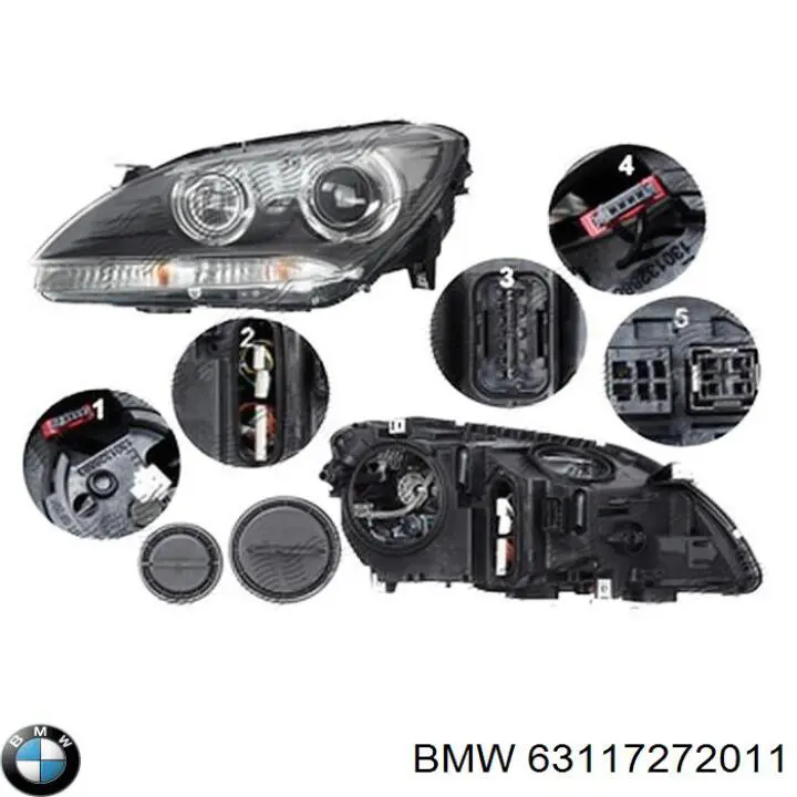 Comprar 63117272011 BMW Faro delantero izquierdo
