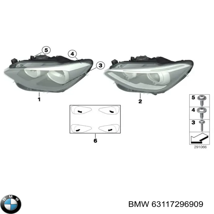 Faro BMW 63117296909 precio, desde 901,09 EUR