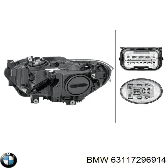 Comprar 63117296914 BMW Faro derecho