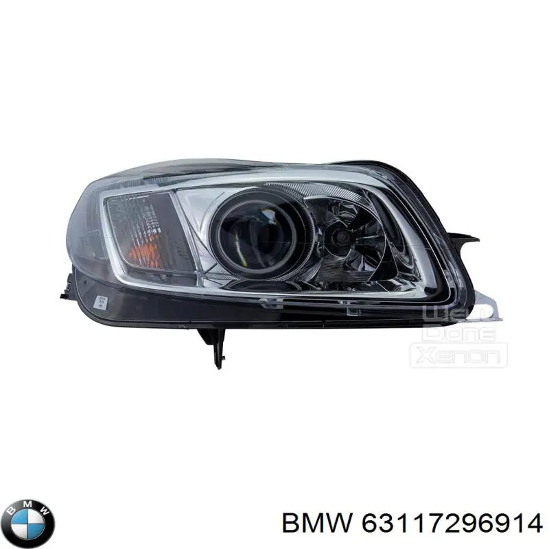 Faro delantero derecho BMW 63117296914