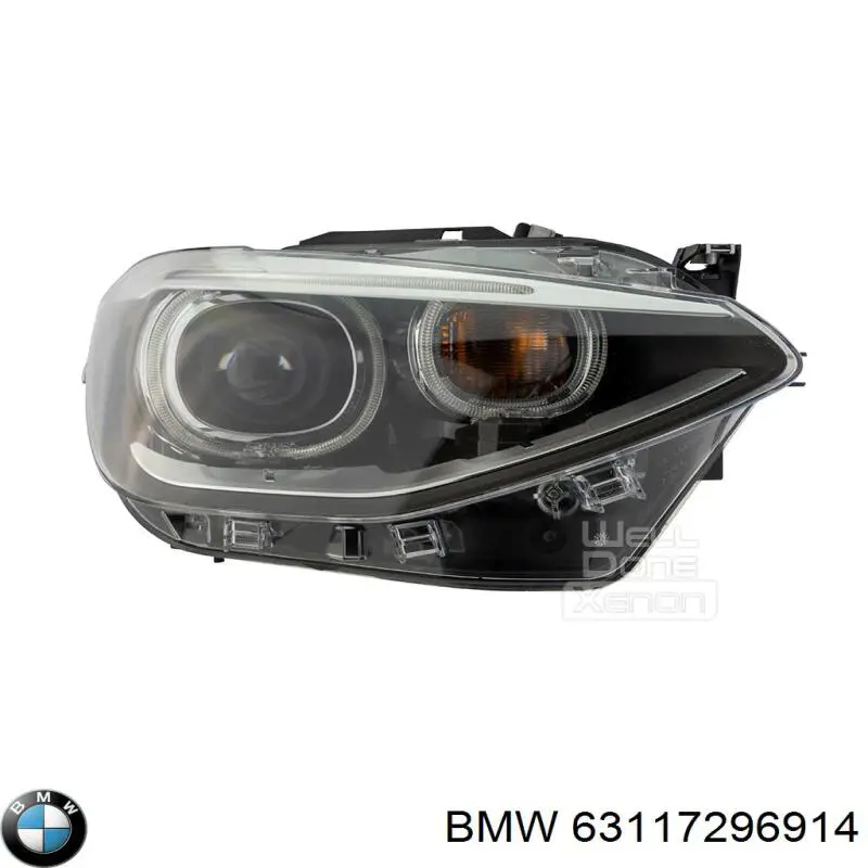 63117296914 BMW faro derecho