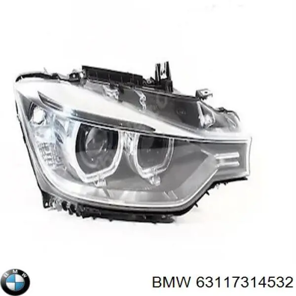 Faro delantero derecho BMW 63117314532