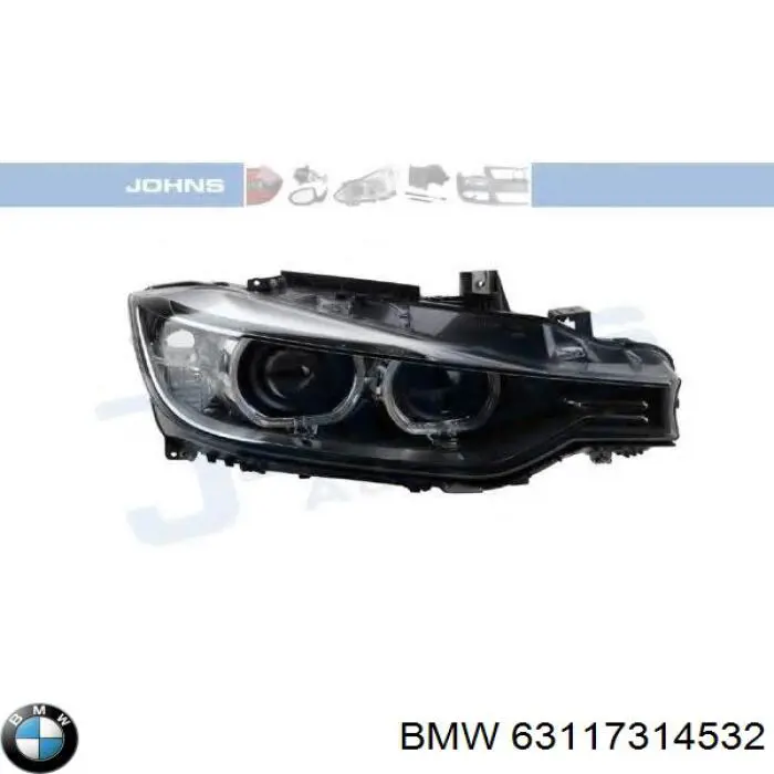 63117314532 BMW faro derecho