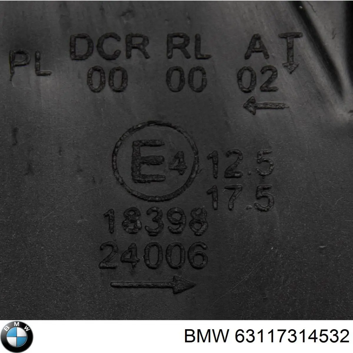 Faro derecho 63117314532 BMW