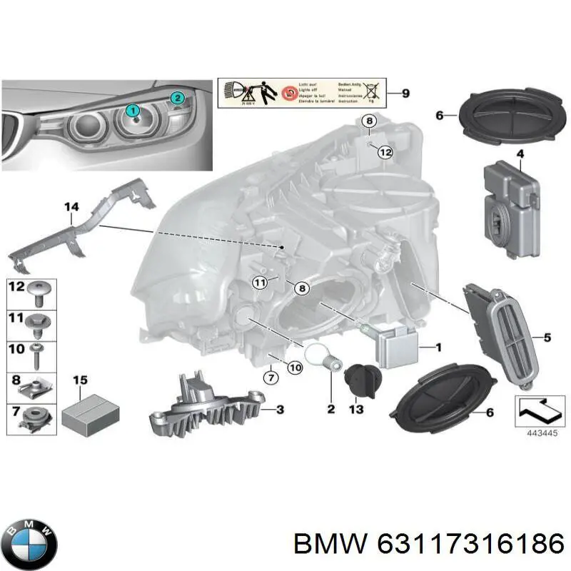 63117316186 BMW