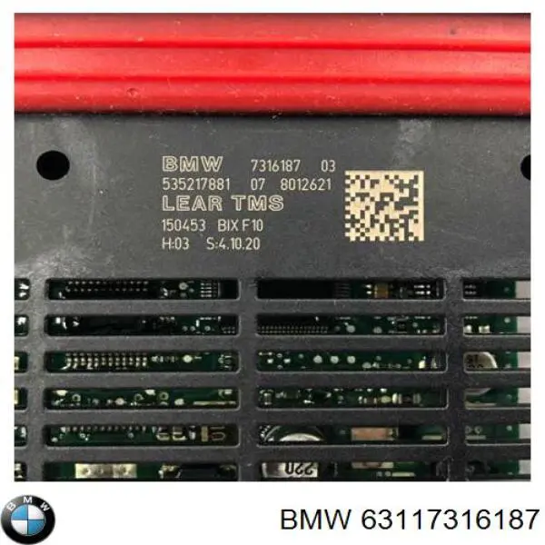 Comprar 63117316187 BMW Módulo de control de luces de faros (ECU)
