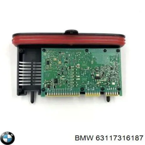 Módulo de control de luces de faros (ECU) 63117316187 BMW