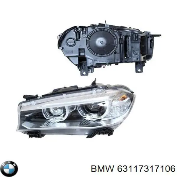 63117317106 BMW faro derecho