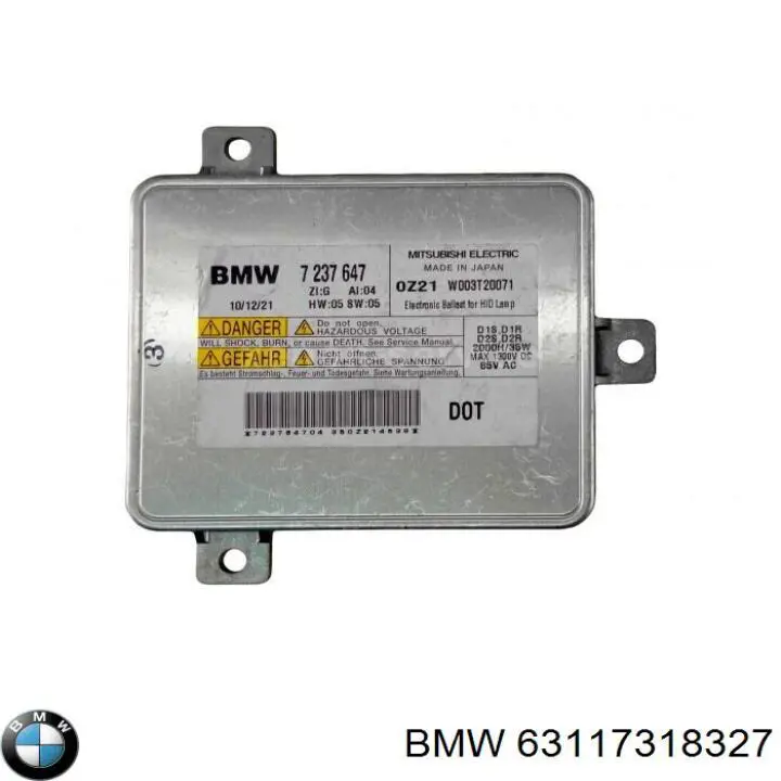 Comprar 63117318327 BMW Unidad de control de xenón