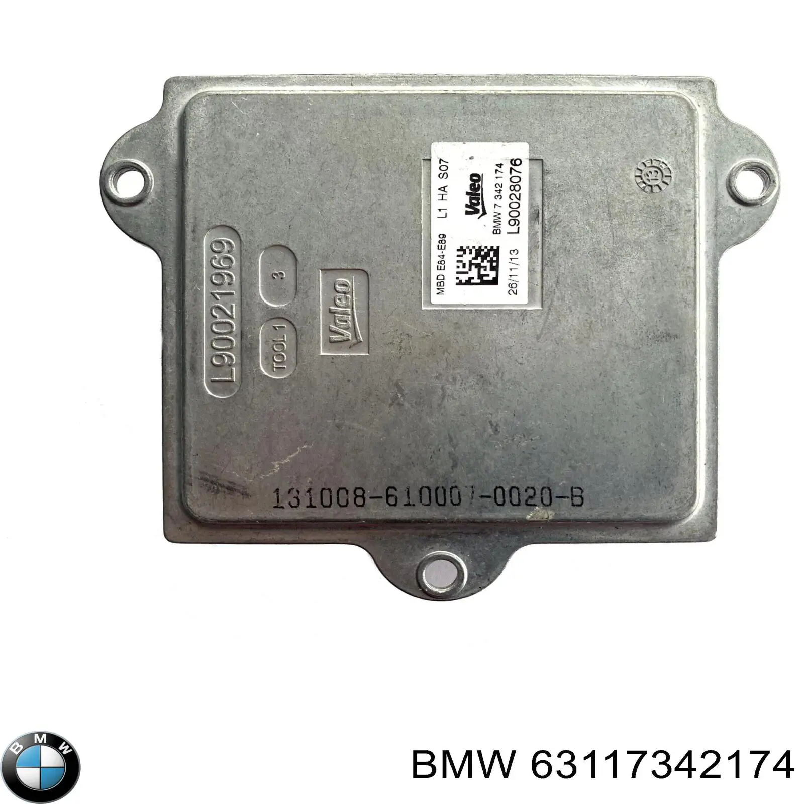 63117342174 BMW Módulo de control de luces de faros (ECU)