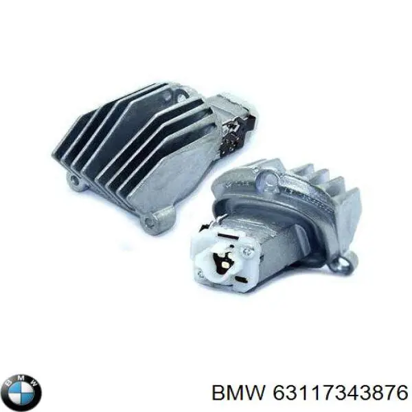 Módulo de control de luces diurnas BMW 63117343876