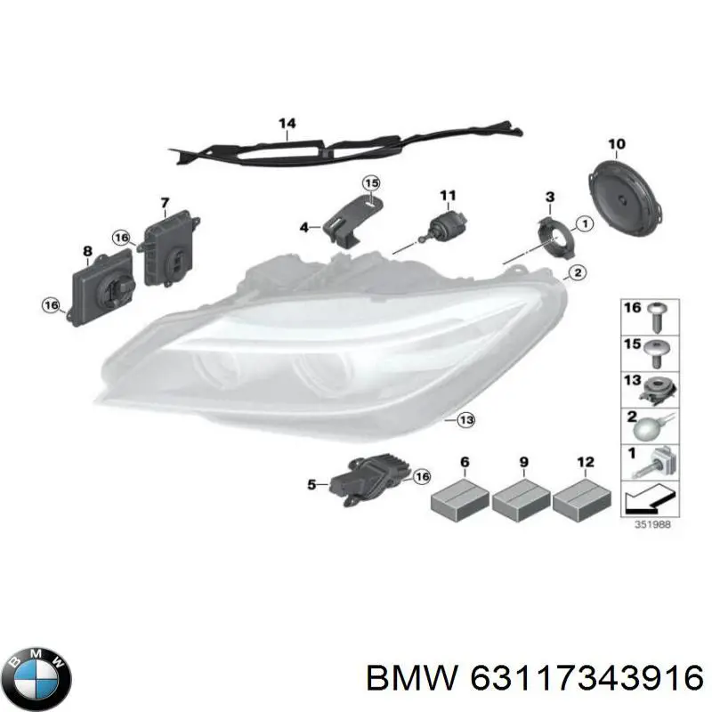 63117343916 BMW 