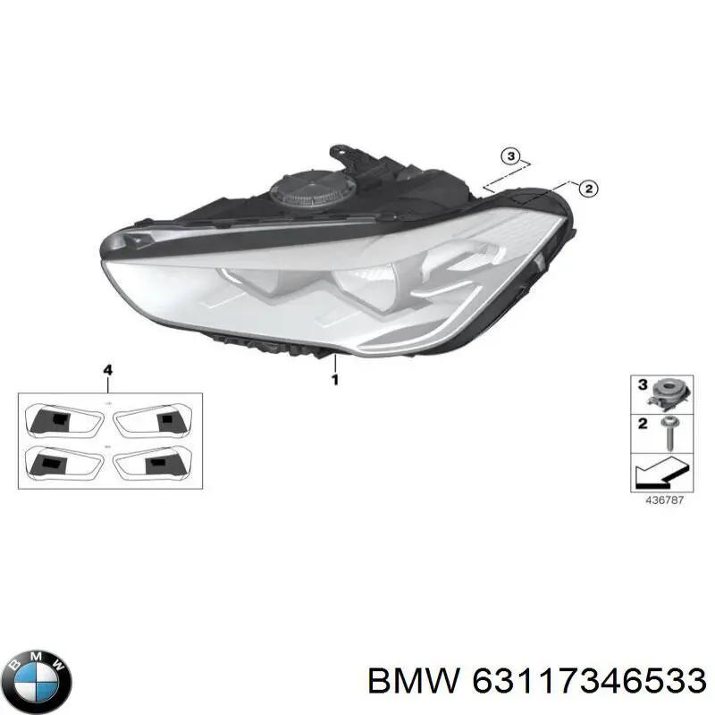 Comprar 63117346533 BMW Faro delantero izquierdo