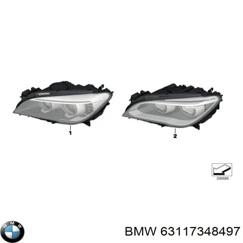 63117348497 BMW Faros