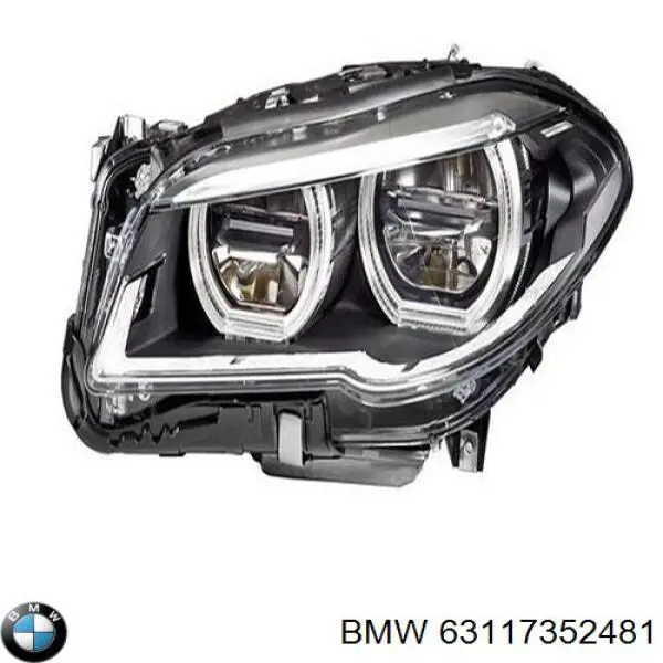 Faros delanteros BMW 63117352481