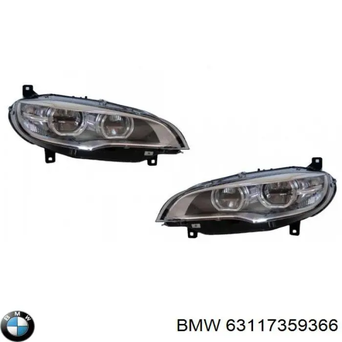Faro derecho BMW 63117359366 precio, desde 2791,24 EUR