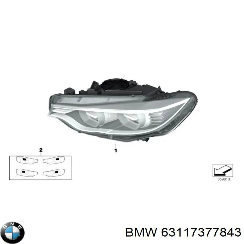 63117377843 BMW Faros