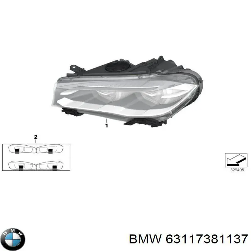 Faro izquierdo LPP412 Magneti Marelli