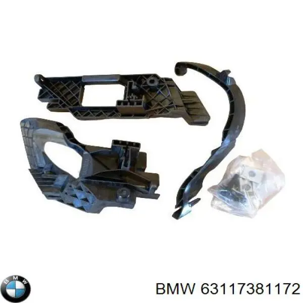 63117381176 BMW soporte, faro principal delantero derecho