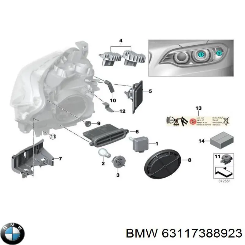 63117388923 BMW