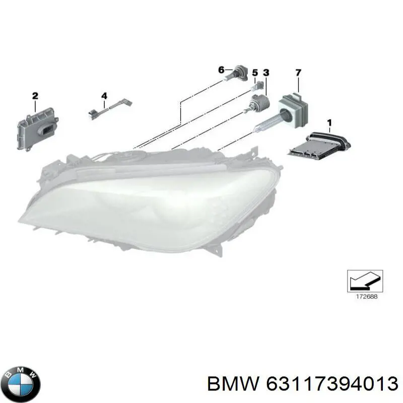  BMW 63117394013 precio, desde 33,67 EUR
