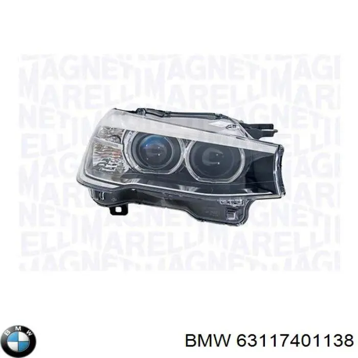 Faro derecho BMW 63117401138 precio, desde 795,83 EUR