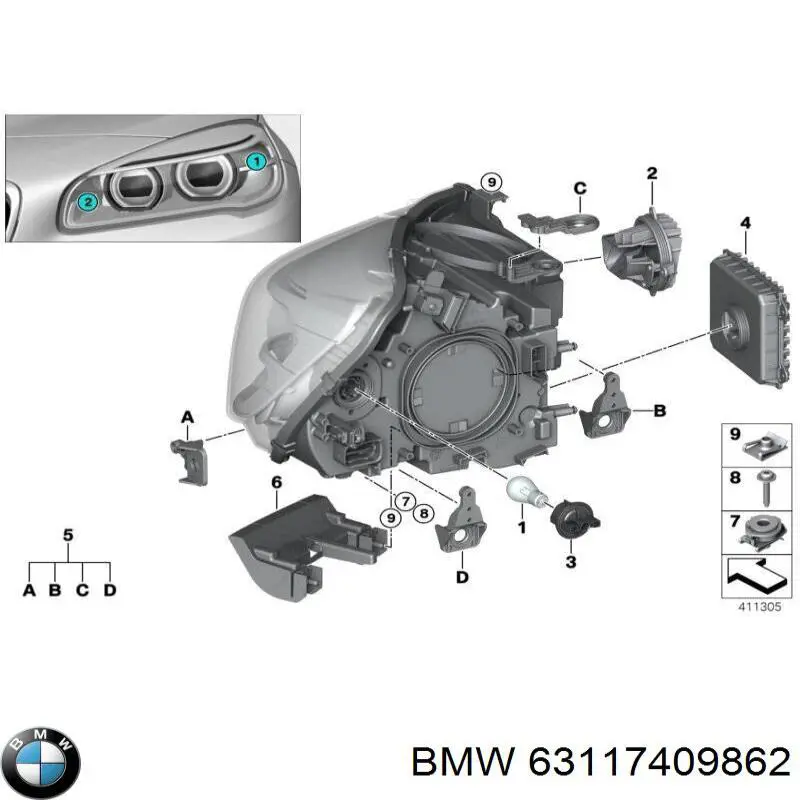 63117409862 BMW