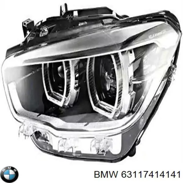 63117414141 BMW faro izquierdo