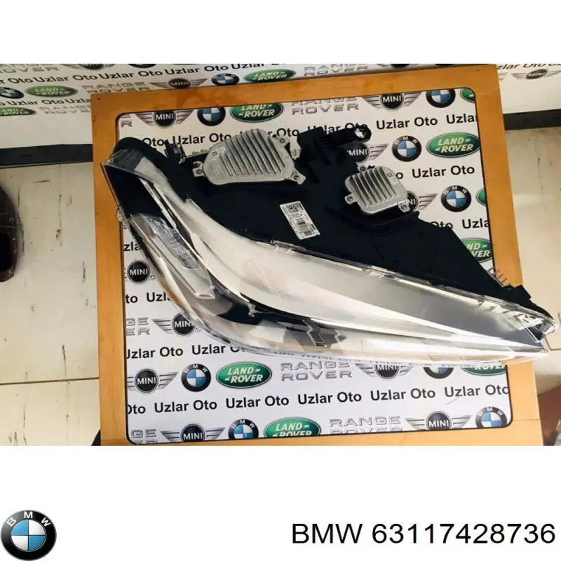 63117428736 BMW faro derecho