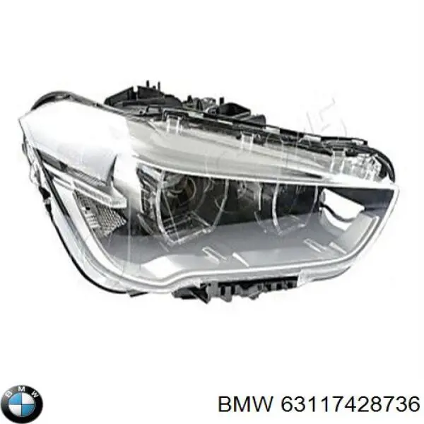 Faro derecho BMW 63117428736 precio, desde 895,65 EUR