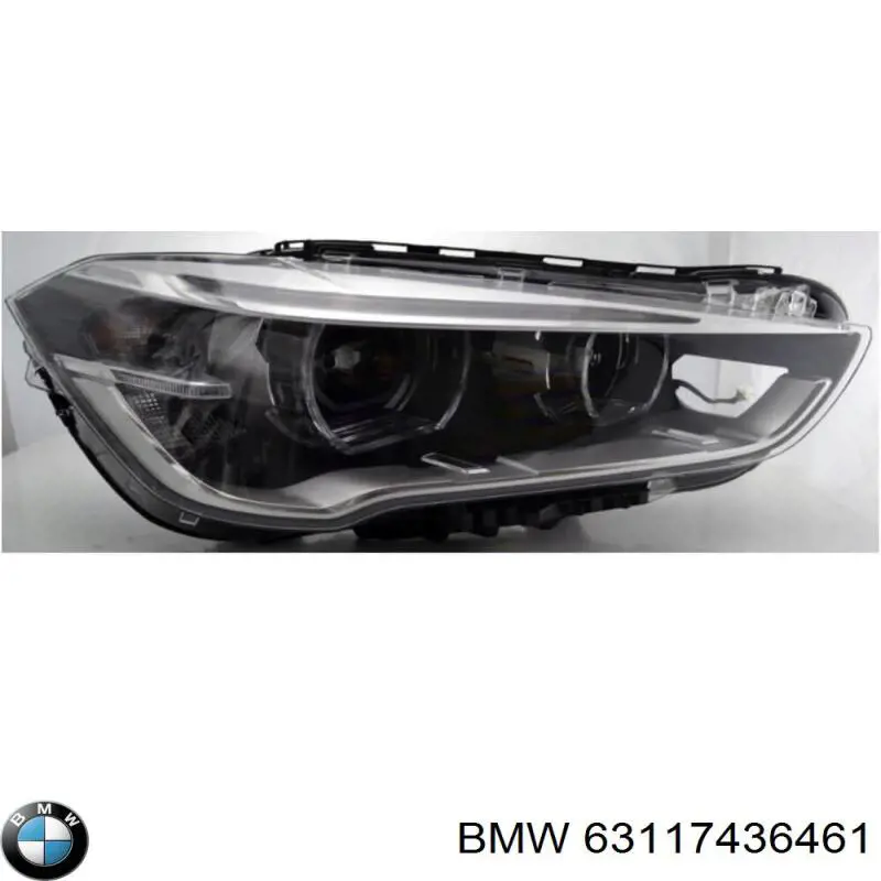 63117436461 BMW faro izquierdo