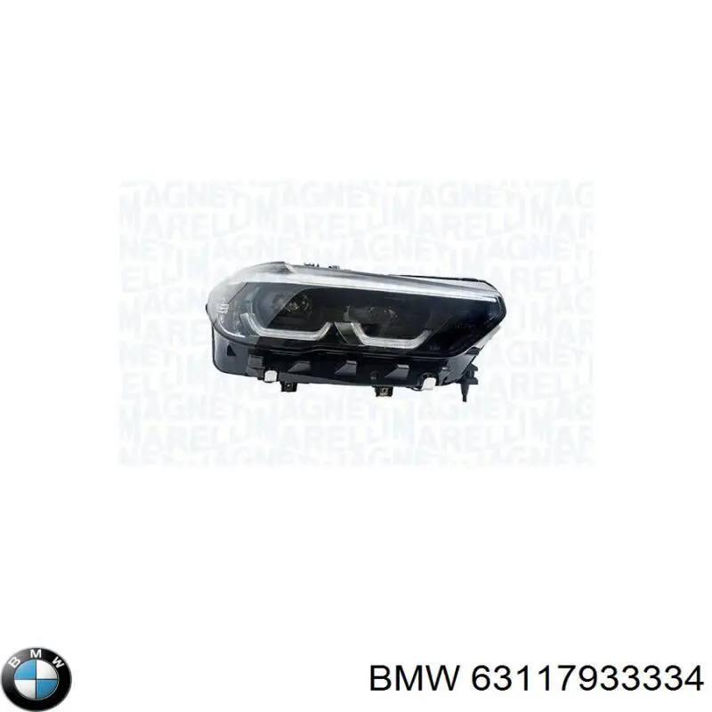 Faro derecho para BMW X6 (G06, F96)