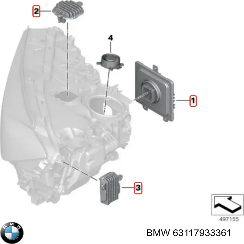  63117933361 BMW