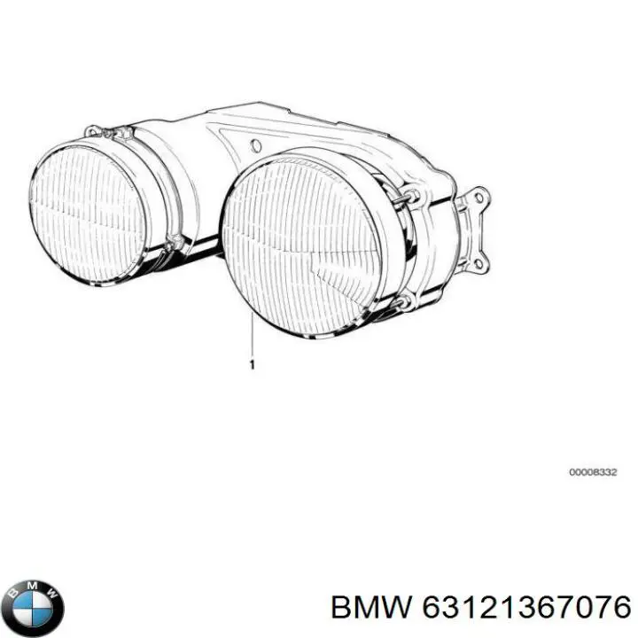 Faro derecho BMW 5 sedán (E28) (1980 - 1990) precio, desde 300,76 EUR