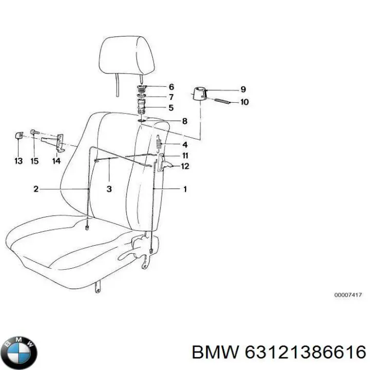 63121386616 BMW