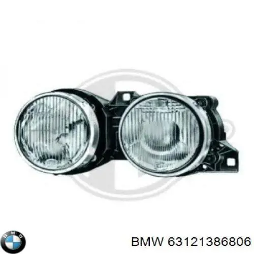 Comprar 63121386806 BMW Faro derecho