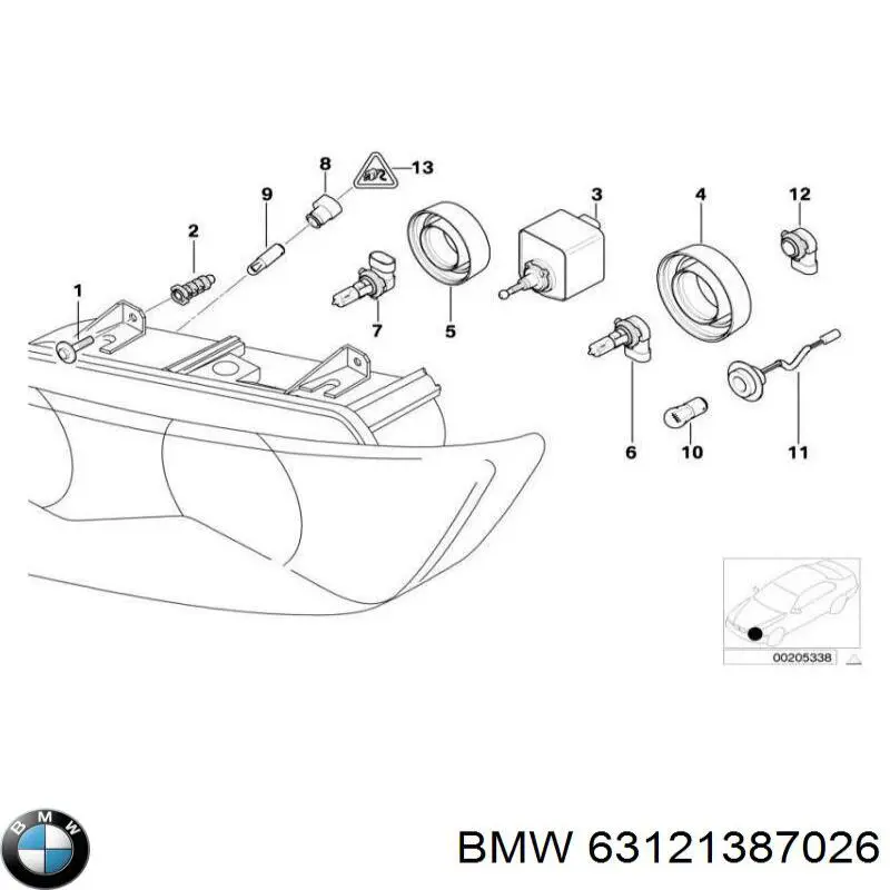 Comprar 63121387026 BMW 