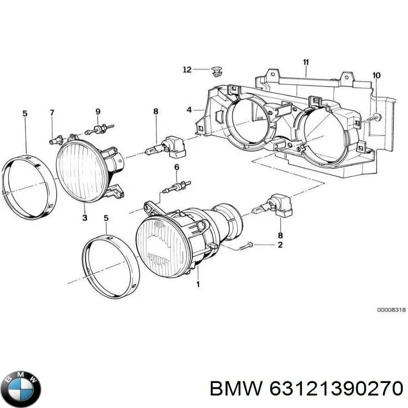 Comprar 9DR136958021 HELLA Reflector de faro