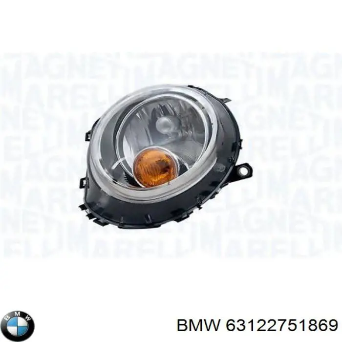 63122751869 BMW faro izquierdo