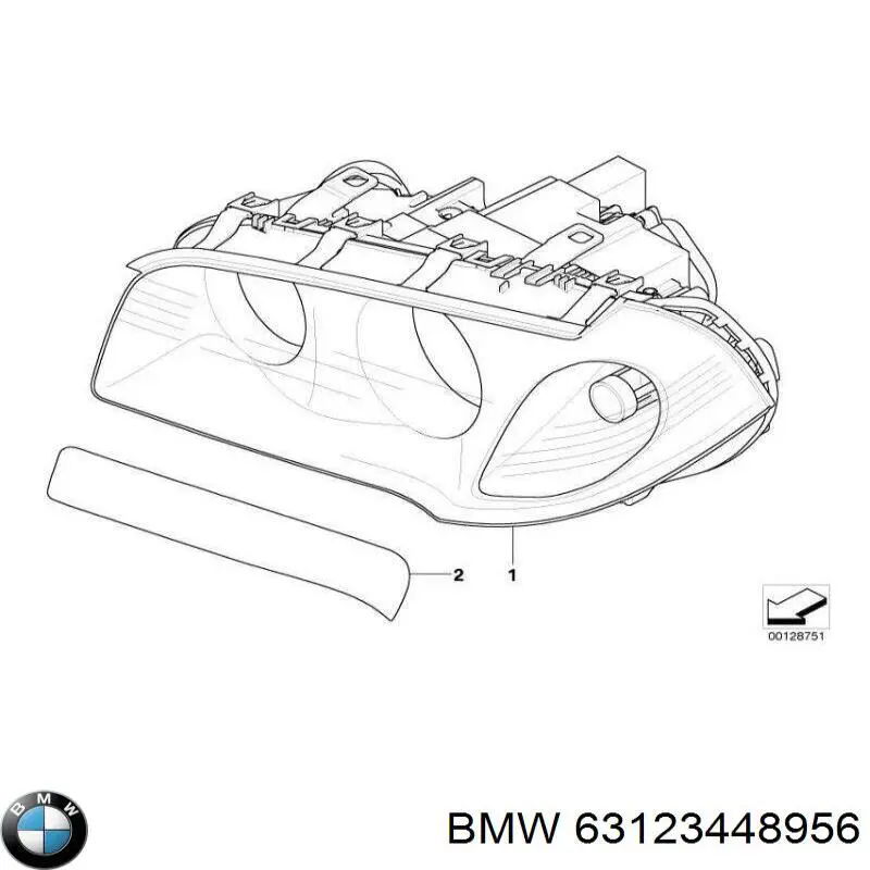 LPN021 Magneti Marelli faro derecho