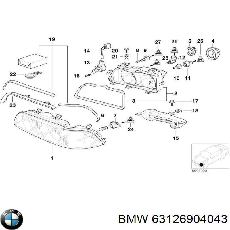 63126904043 BMW