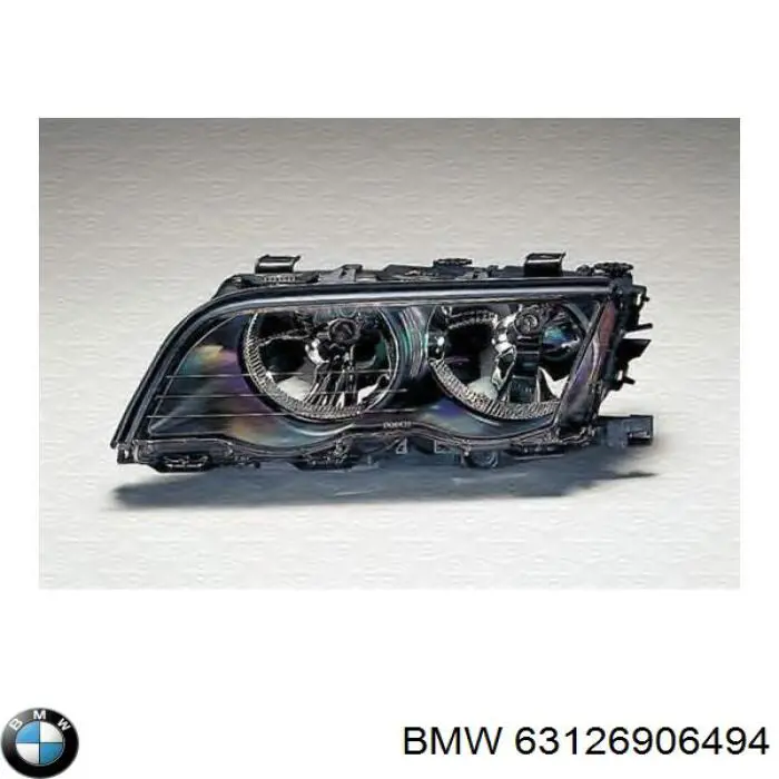 Faro derecho para BMW 3 (E46)